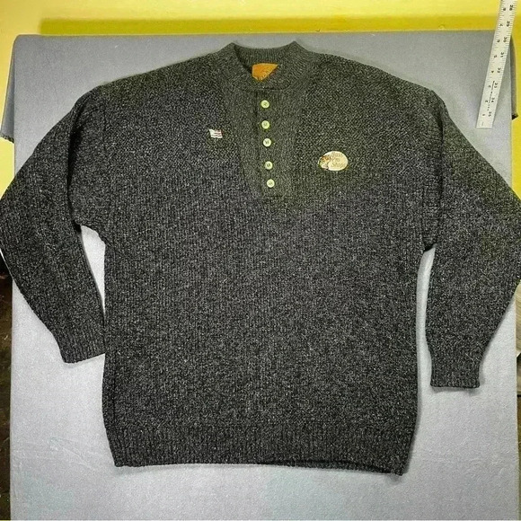 RedHead Bass Pro Embroidered Sweater Cardigan Mens XL Cotton Blend Heavy 1174 - Picture 1 of 8